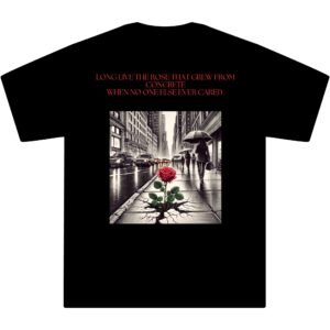 "Concrete Rose"-Oversized Tee