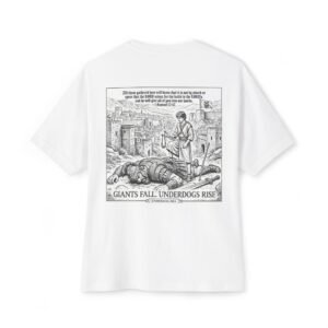 "DavidXGoliath"- Oversized Tee